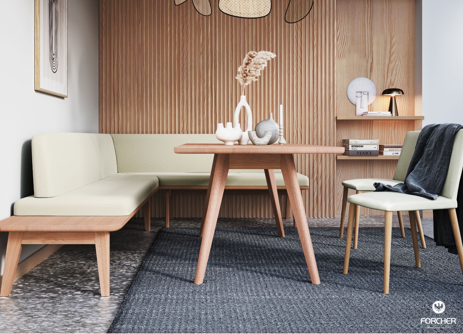 Esszimmermöbel nach Maß — Eckbank und Esstisch aus Massivholz